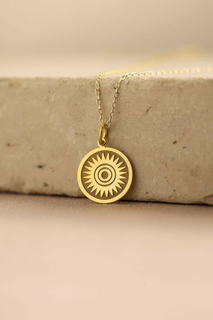 Sun necklace
