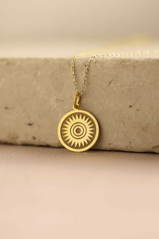 Sun necklace